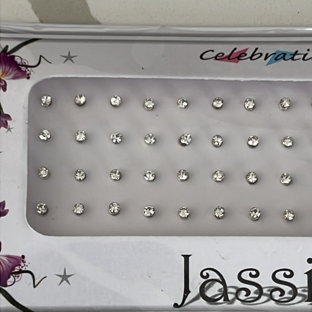 Silver stone bindi card - Picture 2 of 3